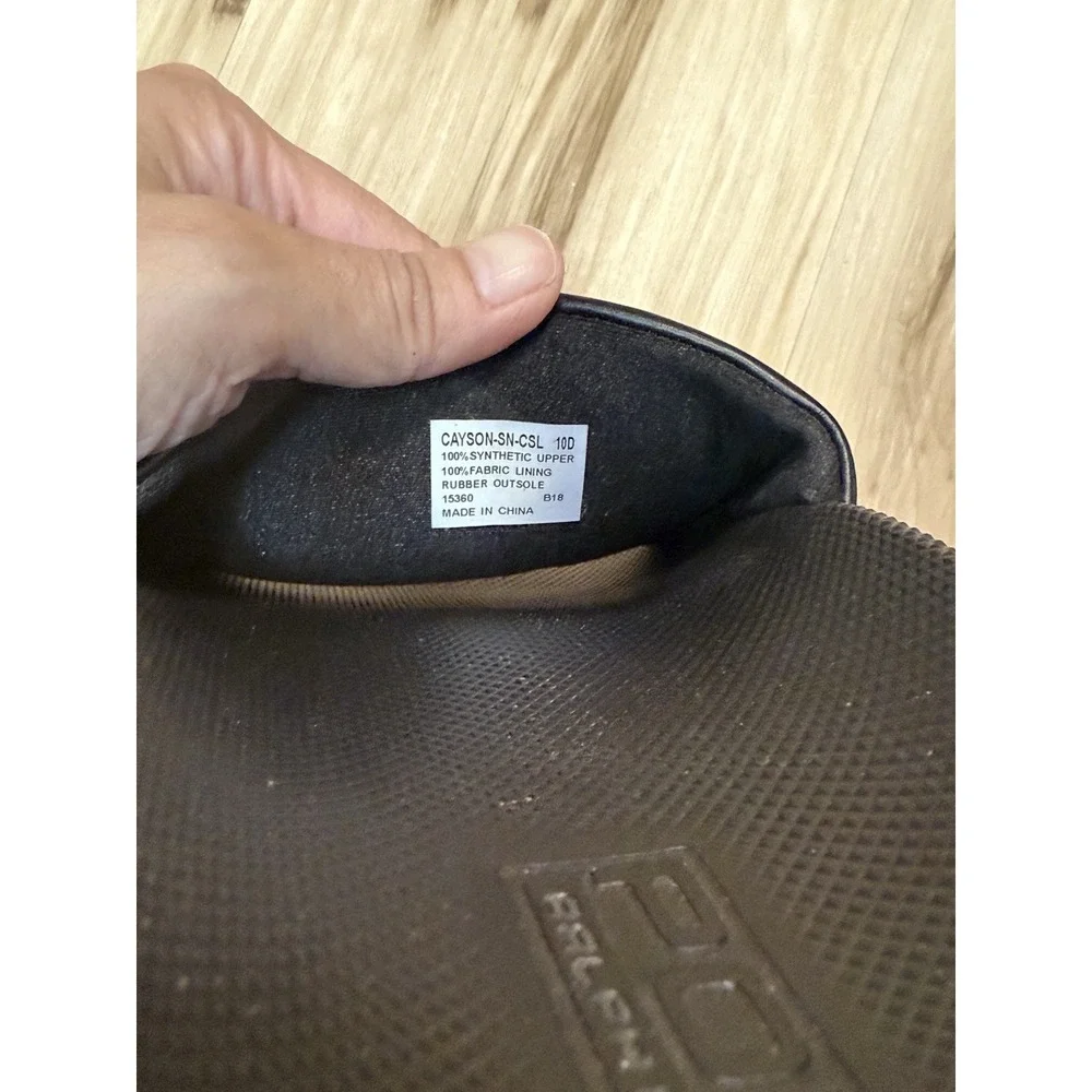 Polo Ralph Lauren Cayson Black Slides Sandals Men's Size 10